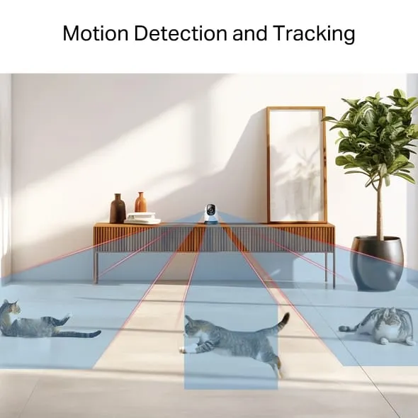 Cameră de Supraveghere MERCUSYS MC230 Wi-Fi Pan/Tilt 3K Audio Bidirecțional - imagine 3