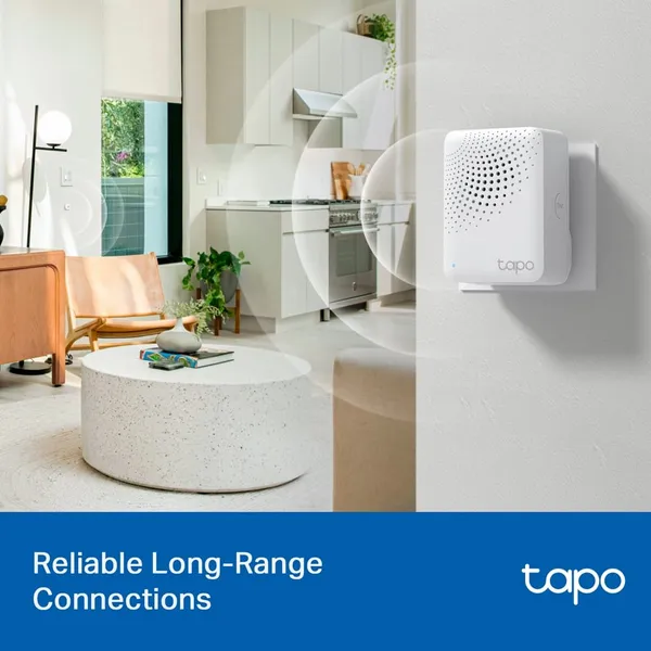 Hub Smart TP-LINK Tapo H100 2.4GHz Difuzor Wireless Alb - imagine 4