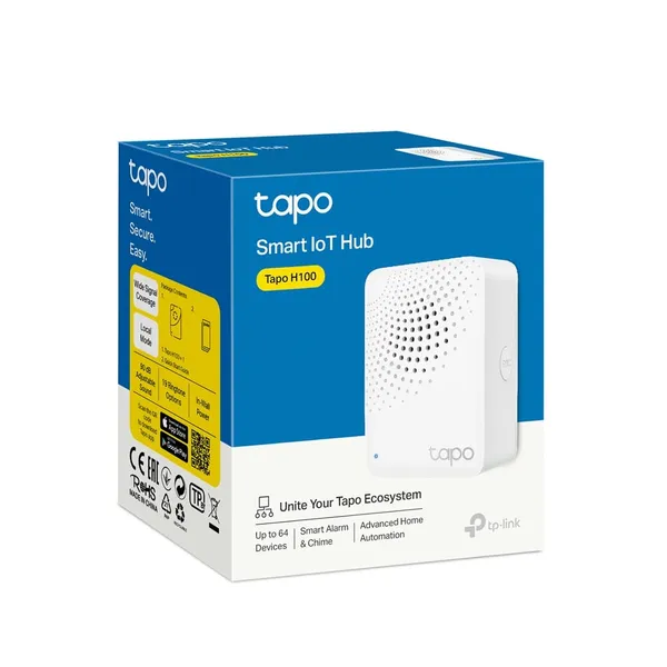 Hub Smart TP-LINK Tapo H100 2.4GHz Difuzor Wireless Alb - imagine 9