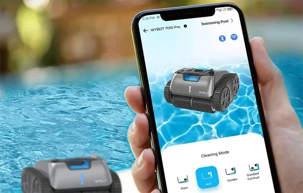Robot de curățat piscine WYBOT C1 Pro Wireless - imagine 5