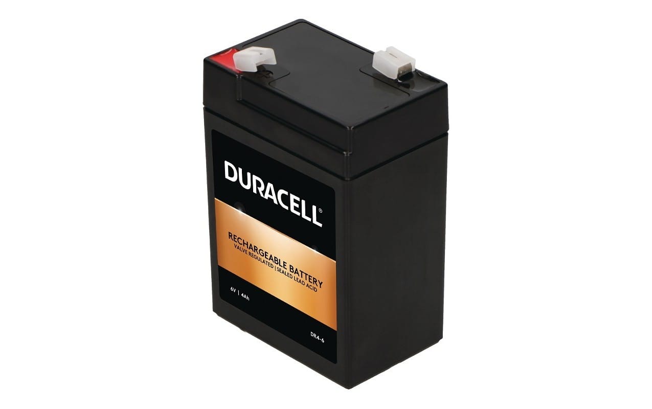 Baterie de Securitate DURACELL 6V 4Ah VRLA DR4-6 - imagine 2