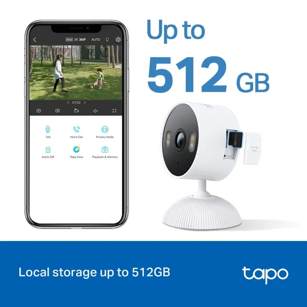 Cameră de supraveghere TP-LINK Tapo C113 Wi-Fi 2K IP65 - imagine 8