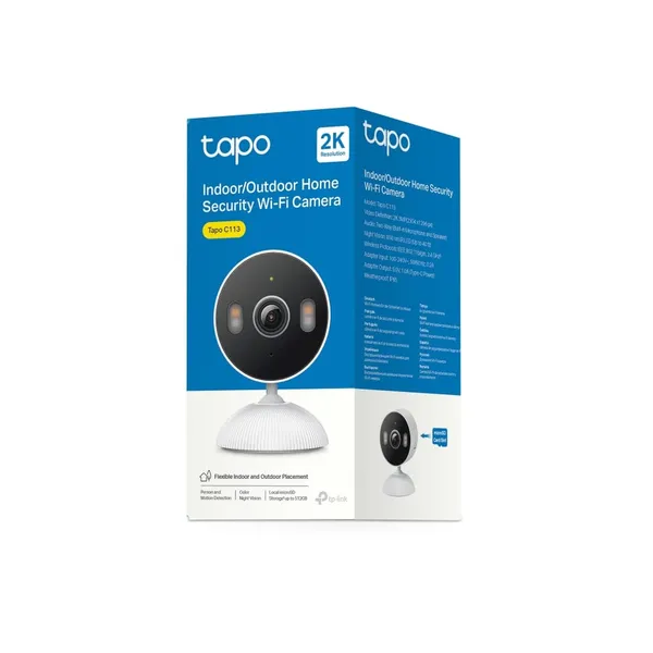 Cameră de supraveghere TP-LINK Tapo C113 Wi-Fi 2K IP65 - imagine 10