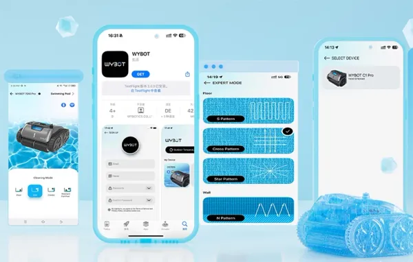 Robot de curățat piscine WYBOT C1 Pro Wireless - imagine 4