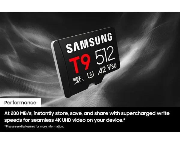 Card microSD SAMSUNG T9 256GB microSDXC UHS-I - imagine 7