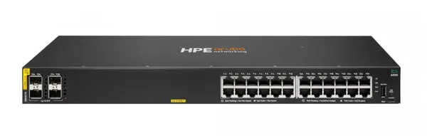 Switch ARUBA NETWORKS CX 6000 24 Porturi 10/100/1000 PoE Class 4 4x SFP 370W