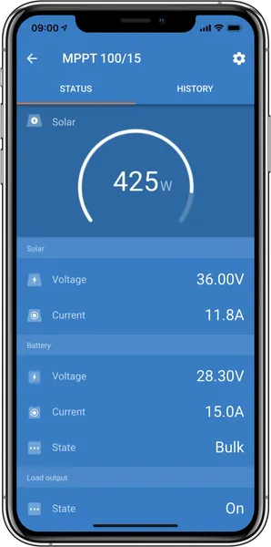Regulator Solar VICTRON ENERGY SmartSolar MPPT 250/100 MC4 - imagine 4