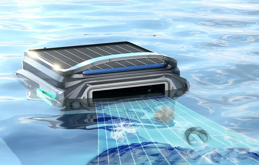 Robot Curățare Piscină WYBOT F1 Wireless Solar - imagine 9