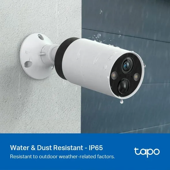 Set 2 Camere IP Exterior TP-Link Tapo C420S2, 2K 4MP, Wireless, Slot Card SD, Night Vision Color, Include Hub Tapo H200 - imagine 6