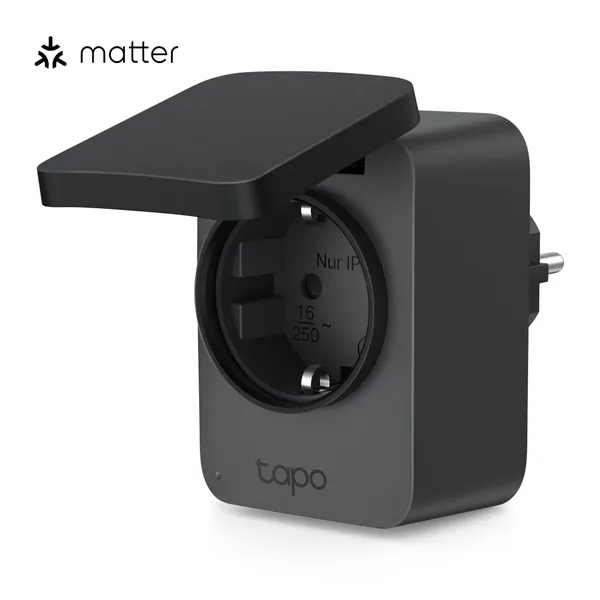 Priză inteligentă TP-LINK Tapo P410M Wi-Fi Exterior Matter IP54