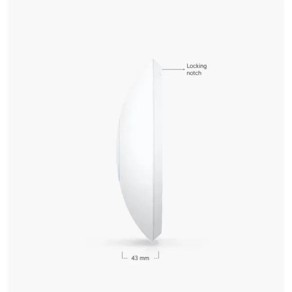 Access Point UBIQUITI U7 Long-Range WiFi 7 PoE Dual-Band Alb - imagine 5