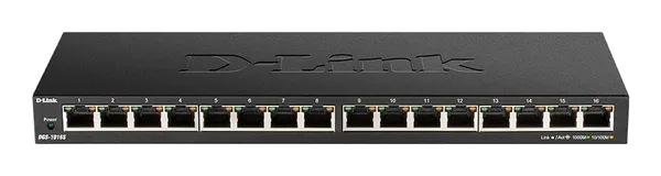 Switch D-LINK DGS-1016S 16 Porturi Gigabit 10/100/1000 Mbps - imagine 2