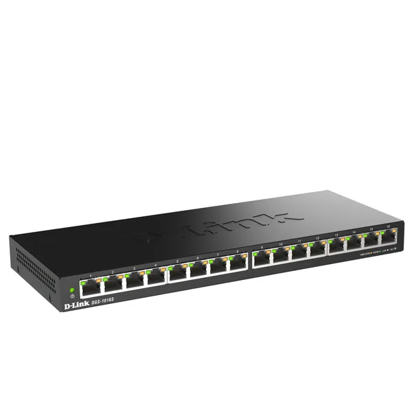 Switch D-LINK DGS-1016S 16 Porturi Gigabit 10/100/1000 Mbps - imagine 4
