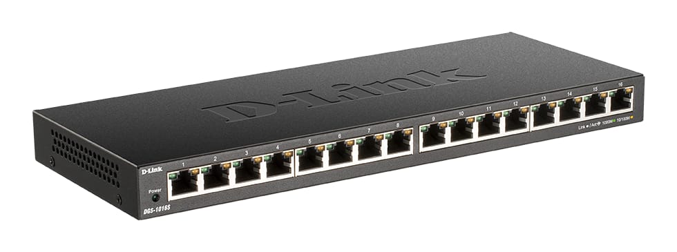 Switch D-LINK DGS-1016S 16 Porturi Gigabit 10/100/1000 Mbps