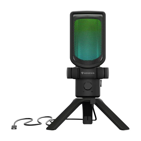 Microfon GENESIS Radium 250 Condenser USB-C Cardioid Negru - imagine 7