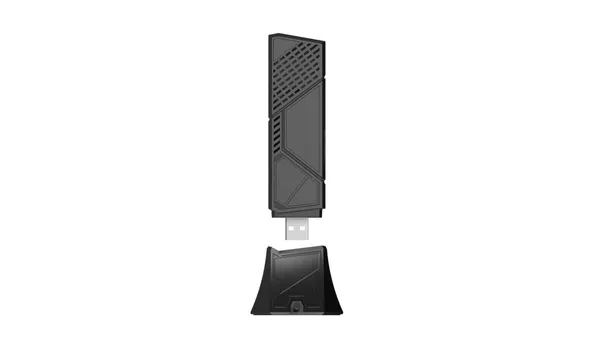 Adaptor WiFi ASUS USB-BE92 BE6500 WiFi 7 Tri-band 6 GHz - imagine 4