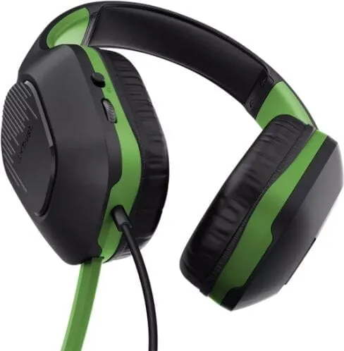 Headset TRUST GXT 415X ZIROX Gaming Cu Fir Negru Verde TR-24994 - imagine 3