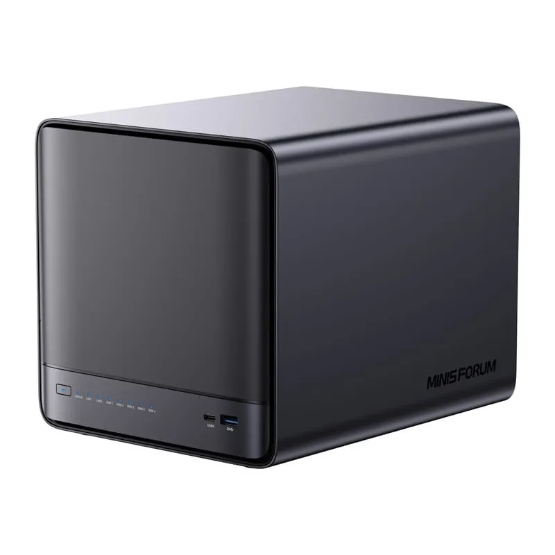 Mini PC MINIS FORUM NAS N5 Pro AMD Ryzen AI 9 HX Pro 370 32GB 128GB