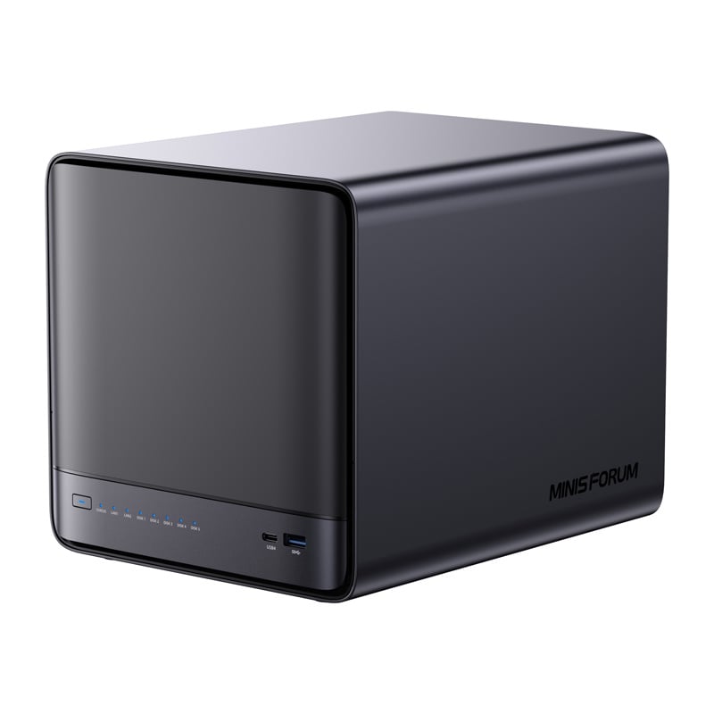 Mini PC MINIS FORUM NAS N5 Pro AMD Ryzen AI 9 HX Pro 370 32GB 128GB