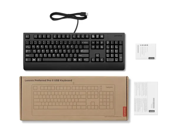 Tastatură LENOVO Pro II USB 4Y41R64608 - imagine 3