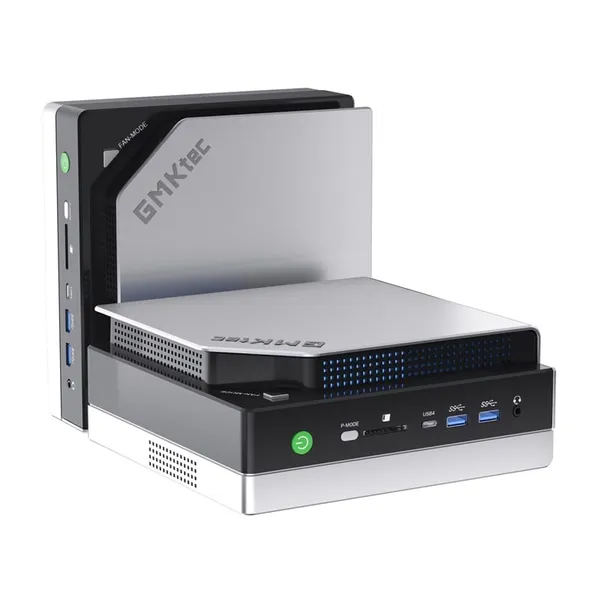 Mini PC GMKTEC EVO-X2 AMD Ryzen AI Max+ 395 128GB RAM 2TB SSD Win 11 Pro - imagine 5