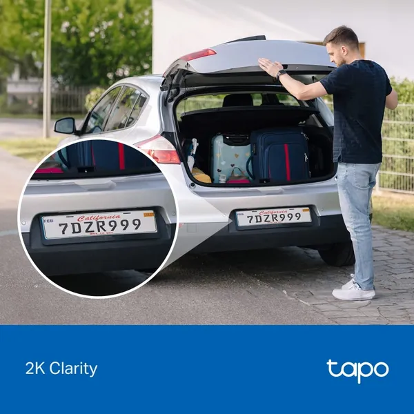 Cameră de securitate TP-LINK Tapo C411 KIT, 2K, cu panou solar - imagine 6