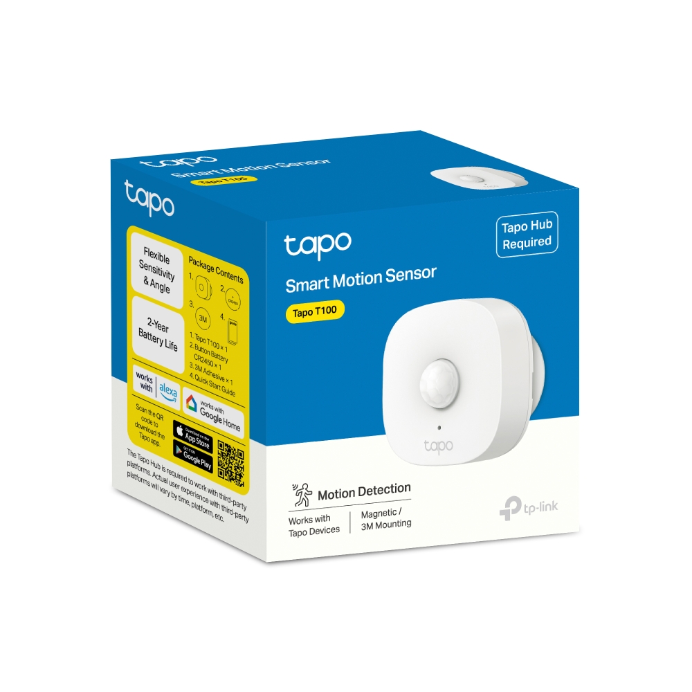 Senzor Smart de Miscare TP-LINK Tapo T100 WiFi Alb - imagine 11