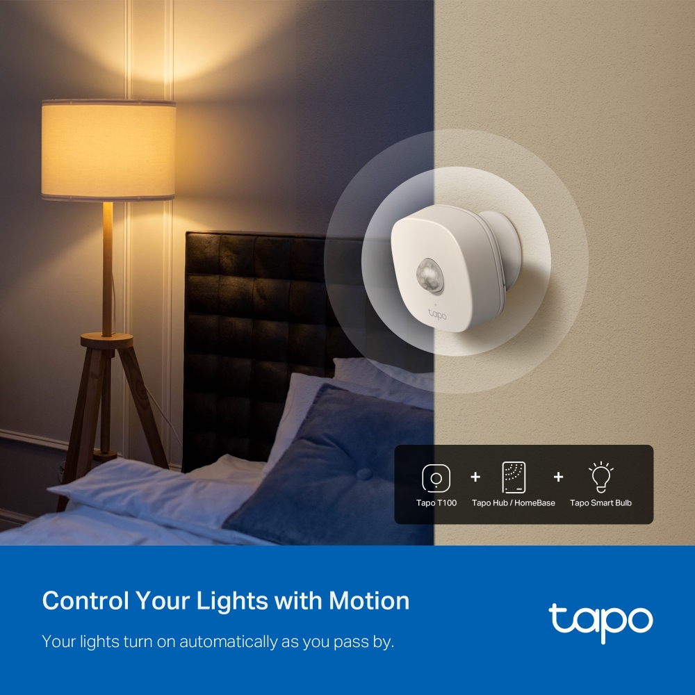 Senzor Smart de Miscare TP-LINK Tapo T100 WiFi Alb - imagine 7