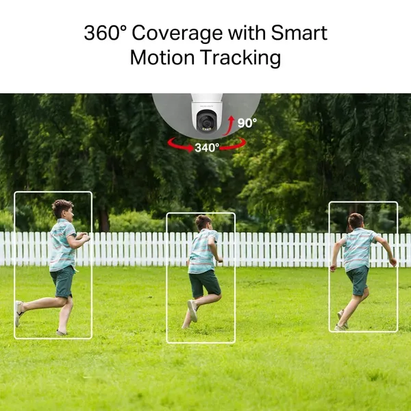 Cameră de supraveghere MERCUSYS MC510 Outdoor 2K Pan/Tilt 360° - imagine 4