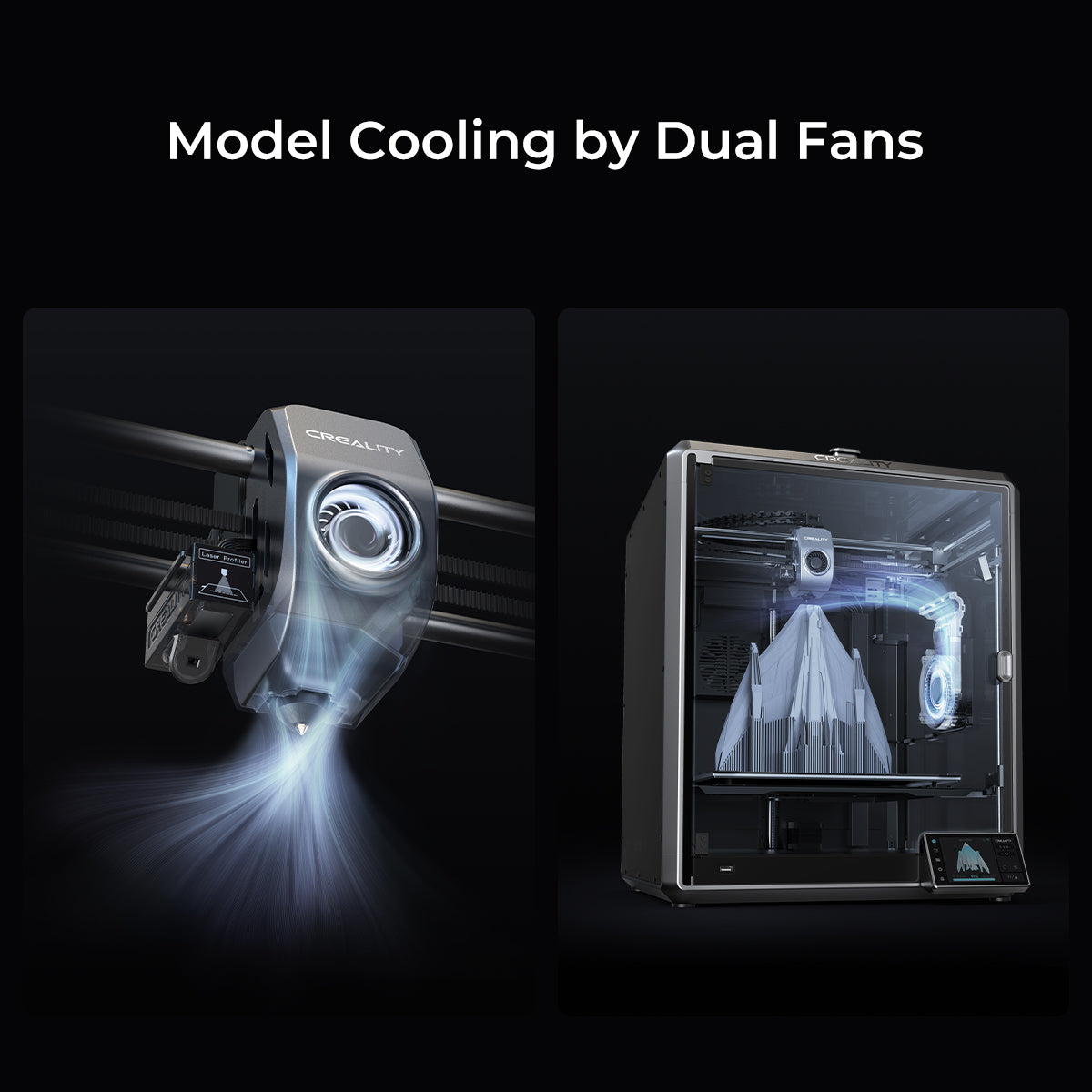 Imprimantă 3D CREALITY K1 MAX Tehnologie FDM - imagine 5