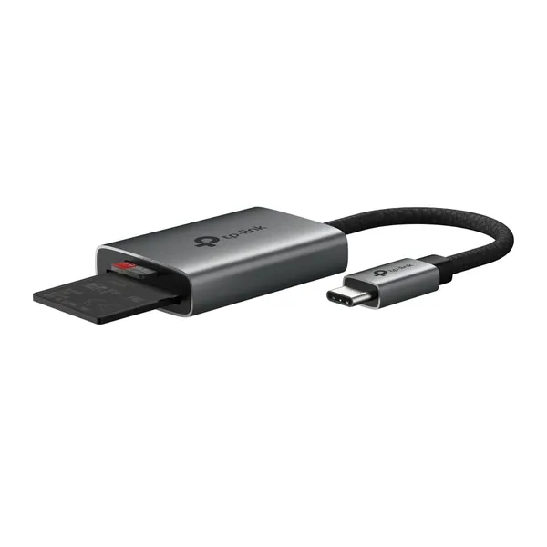 Adaptor Card Reader TP-LINK UA430C USB 3.0 SD/TF Gri - imagine 3