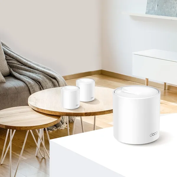Sistem Mesh TP-LINK Deco X60 3-pack AX3000 Wi-Fi 6 - imagine 10