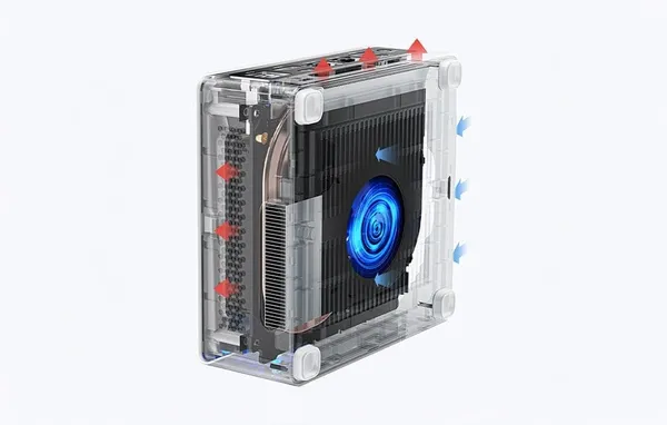 MINI-PC Minis Forum NAB6 Lite Intel Core i5-12600H, 16GB+512GB - imagine 10