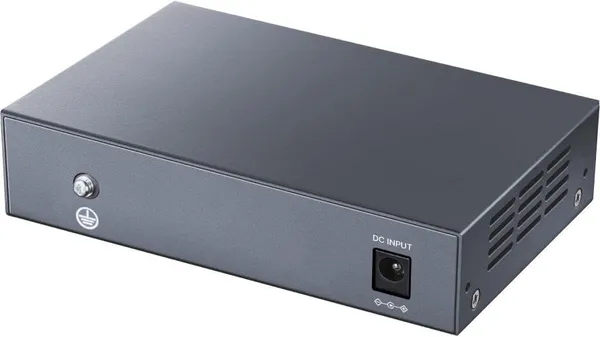 Switch CUDY GS105ES1 Easy-Managed 5 Porturi Gigabit SFP Gri - imagine 3