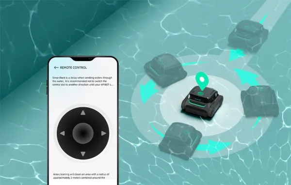 Robot de curățat piscine WYBOT S2 Pro fără fir - imagine 8