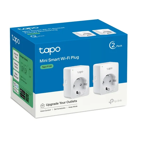 Priză Smart TP-LINK Tapo P100 2-pack Alb - imagine 9