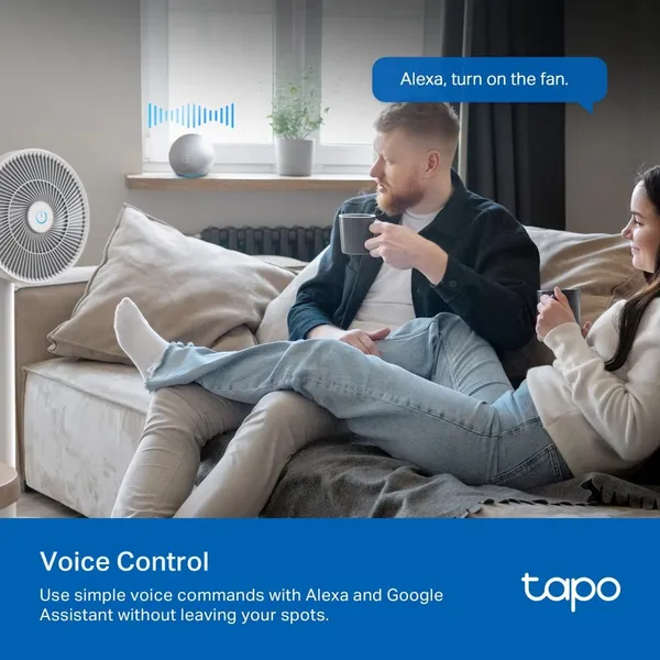 Priză Smart TP-LINK Tapo P100 2-pack Alb - imagine 3