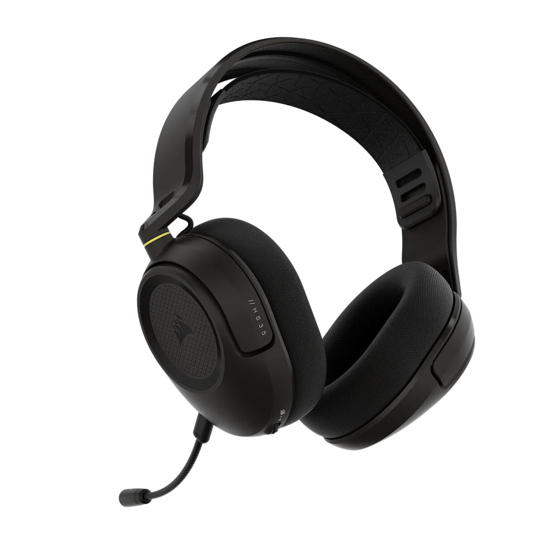 Casti Gaming Corsair HS35 v3 Wireless Carbon - imagine 10