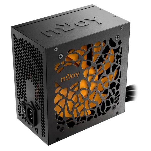 Sursă PC NJOY TITAN+ 550W 80+ Bronze ATX Negru - imagine 2