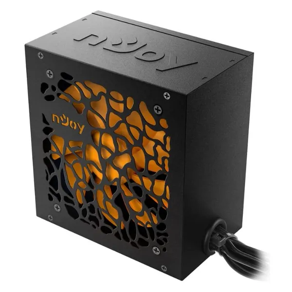 Sursă PC NJOY TITAN+ 550W 80+ Bronze ATX Negru - imagine 3