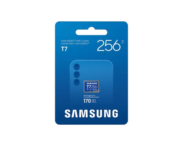 Card microSD SAMSUNG T7 256GB microSDXC UHS-I - imagine 4