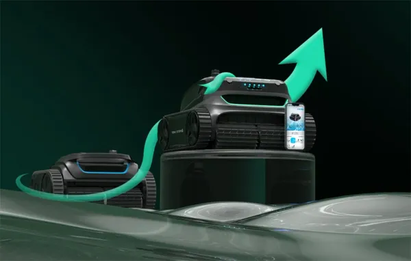 Robot de curățat piscine fără fir WYBOT S2 - imagine 6