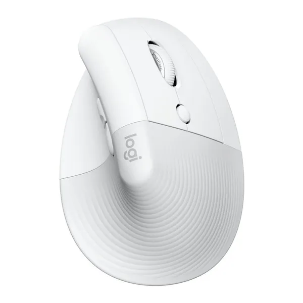 Mouse Vertical Ergonomic LOGITECH Lift Off-White/Pale Grey 910-006475