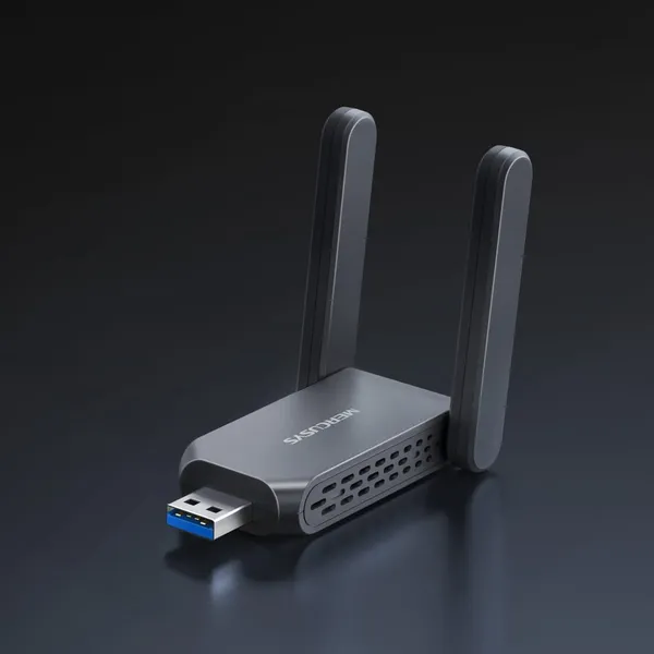 Adapter Wi-Fi MERCUSYS BE6500 USB 3.0 - imagine 4