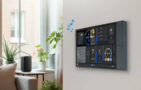 Panou Control SHELLY Wall Display XL 10.1 WiFi Bluetooth Gri - imagine 6