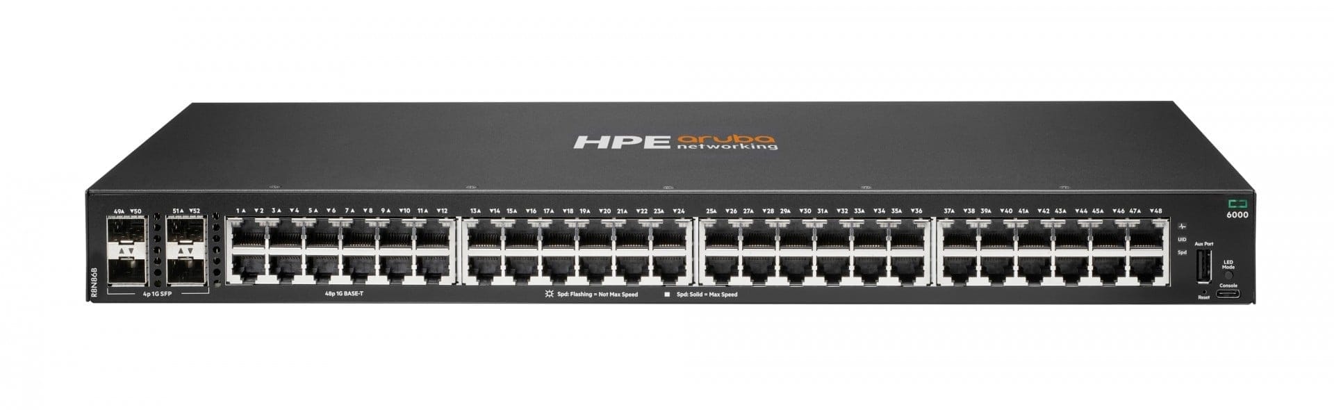 Switch ARUBA NETWORKS ANW 6000 48G 4F R8N86B