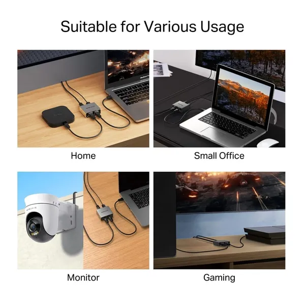 Splitter Ethernet MERCUSYS MEH25 Gigabit - imagine 8