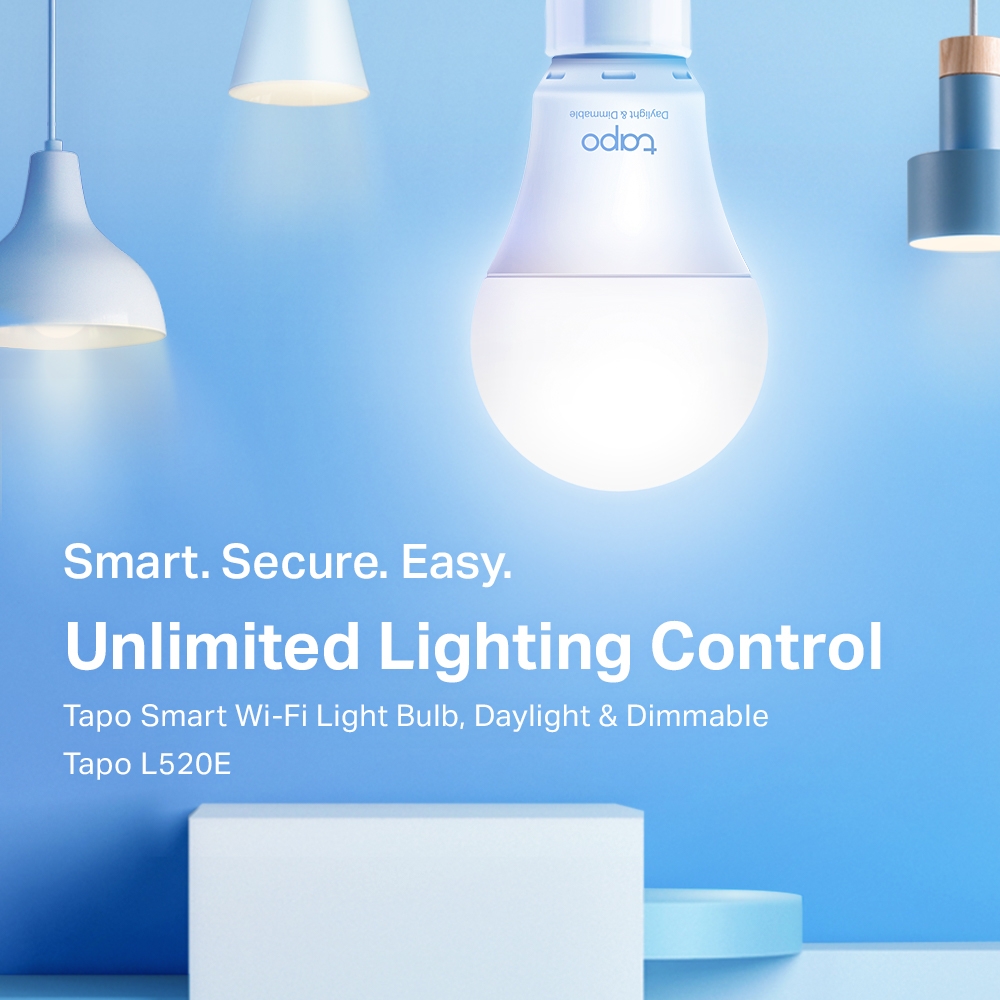 Bec inteligent TP-LINK Tapo L520E E27 806 lumeni 4000K Wi-Fi - imagine 2