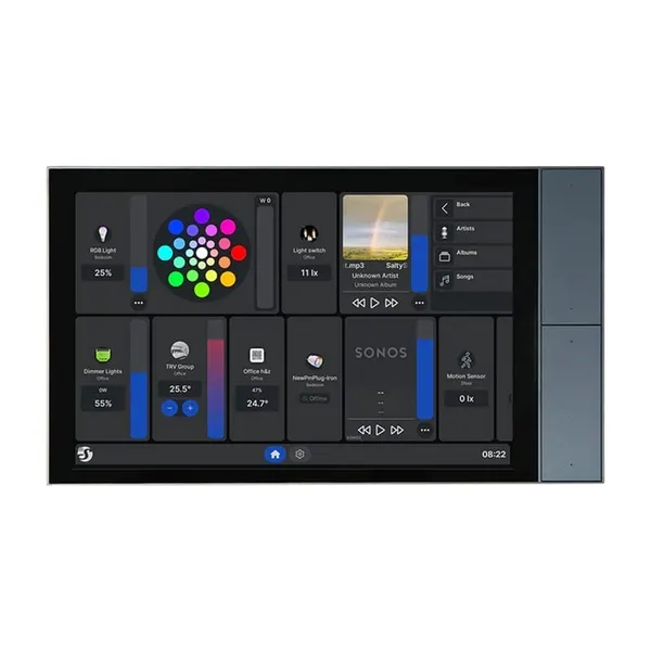 Panou Control SHELLY Wall Display XL 10.1 WiFi Bluetooth Gri - imagine 3