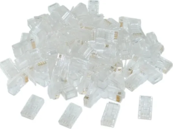 Mufă RJ45 SPACER UTP Cat6 100 Bucăți